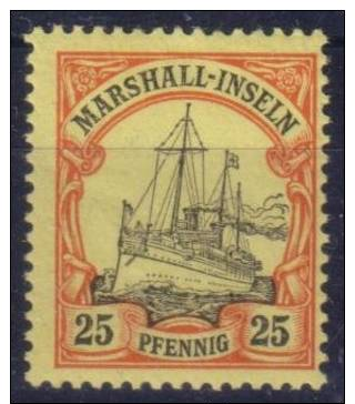 Allemagne - Colonies - Marshall-Inseln N° 17 Neuf * - Islas Marshall