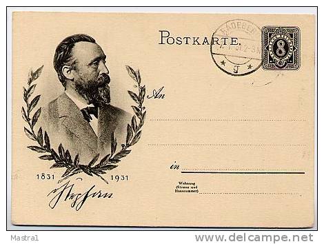 DR  P 211  Postkarte  Radebeul  ERSTTAG  7.1.1931 - Postkarten