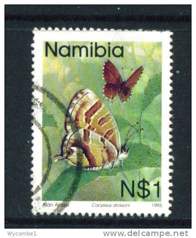 NAMIBIA  -  1993  Butterflies $1  FU - Namibie (1990- ...)