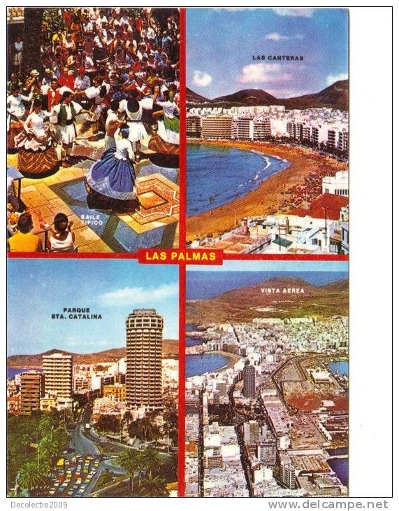 ZS23876 Las Palmas  Used Good Shape Back Scan Available At Request - La Palma