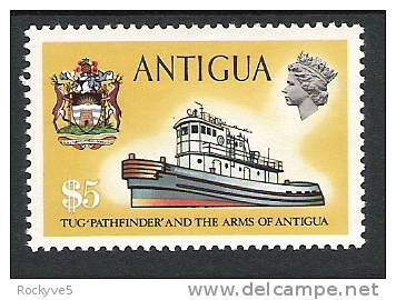 Antigua 1970 Ship Definitives MNH CV £51 (2 Scans) - Antigua Y Barbuda (1981-...)