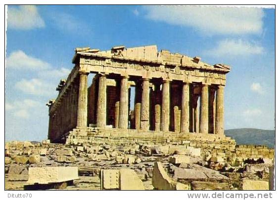 Athens - The Parthenon - 985-3 - Viaggiata - Formato Grande - Grecia