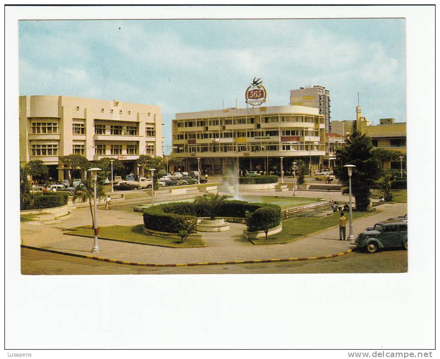 Portugal Cor 16878 - MOÇAMBIQUE MOZAMBIQUE - BEIRA - PRAÇA GAGO COUTINHO - OLD CARS AUTOMOBILES VOITURES CITROEN DS - Mosambik