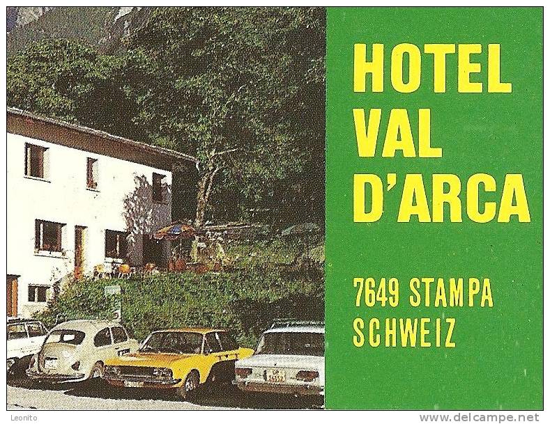 STAMPA Schweiz HOTEL VAL D'ARCA Bergell GR - Stampa