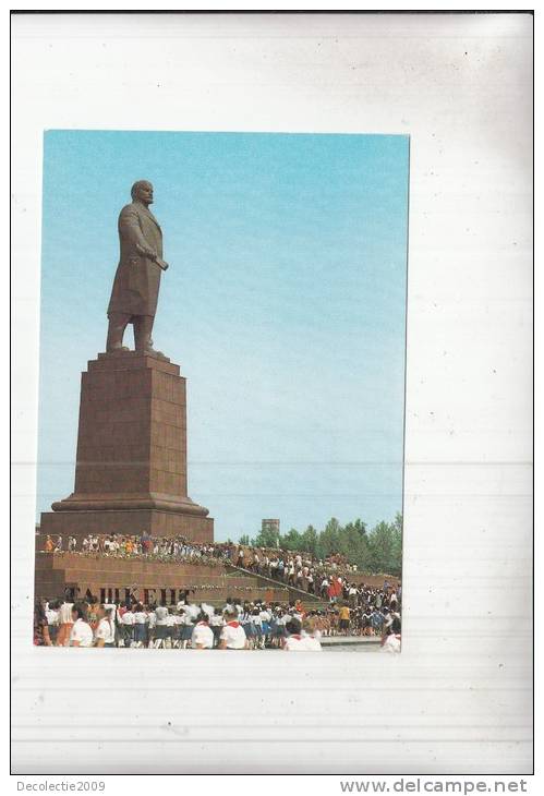 ZS24321 Tashkent Lenin Monument And Square Not Used Perfect Shape Back Scan Available At Request - Ouzbékistan