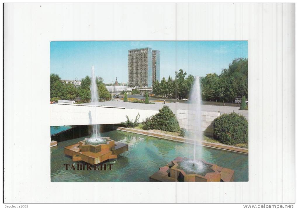 ZS24326 Tashkent Lenin Square Not Used Perfect Shape Back Scan Available At Request - Uzbekistan