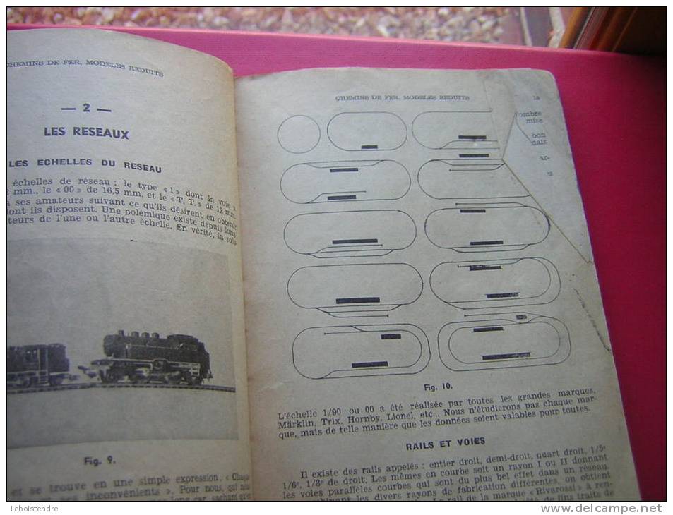 CHEMINS DE FER MODELES REDUITS-LES LIVRES PRATIQUES-VOLUME DOUBLE-R.BIKX-2eme EDITION -1956- - Ferrocarril & Tranvías