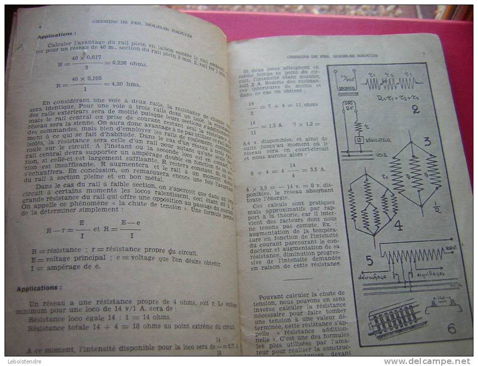 CHEMINS DE FER MODELES REDUITS-LES LIVRES PRATIQUES-VOLUME DOUBLE-R.BIKX-2eme EDITION -1956-