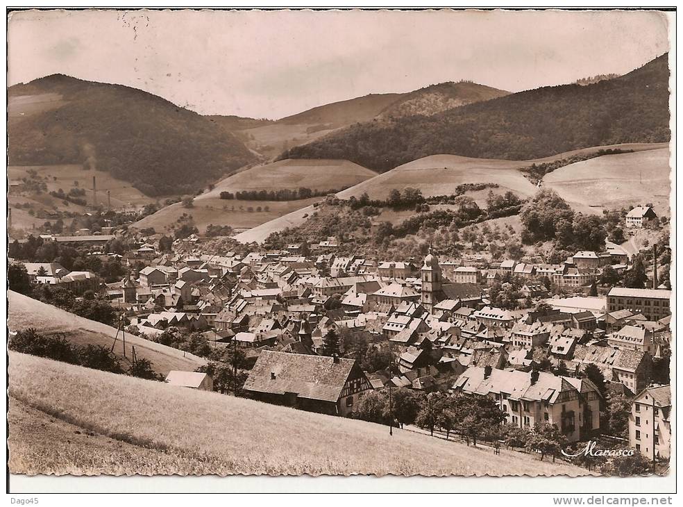 STE-MARIE-aux-MINES (Haut-Rhin) Vue Générale - Sainte-Marie-aux-Mines