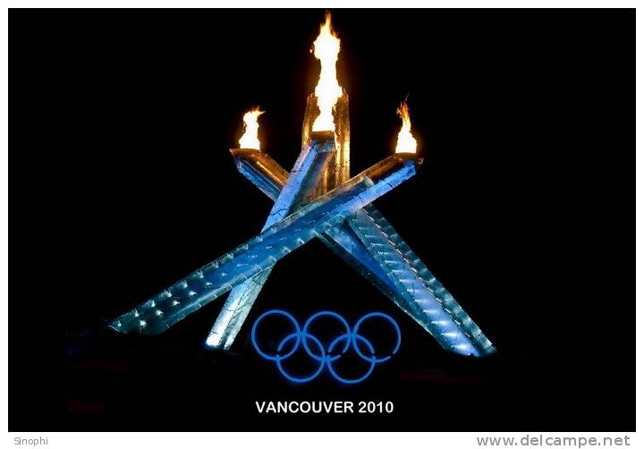 SA10-104   @     2010 Vancouver Winter Olympic Games  , Postal Stationery -Articles Postaux -- Postsache F - Hiver 2010: Vancouver