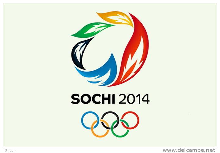 SA10-108   @     2014 Sochi Sotchi  Winter Olympic Games  , Postal Stationery -Articles Postaux -- Postsache F - Winter 2014: Sotschi