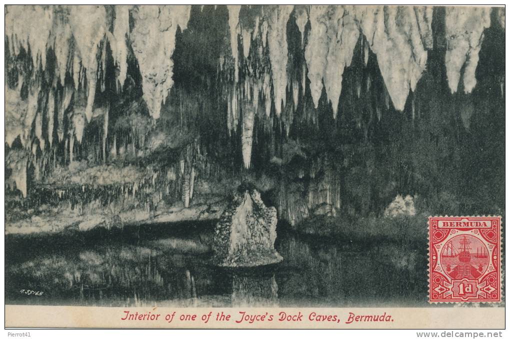 ANTILLES - BERMUDES - Interior Of One Of The Joyce's Dock Caves - BERMUDA - Bermudes