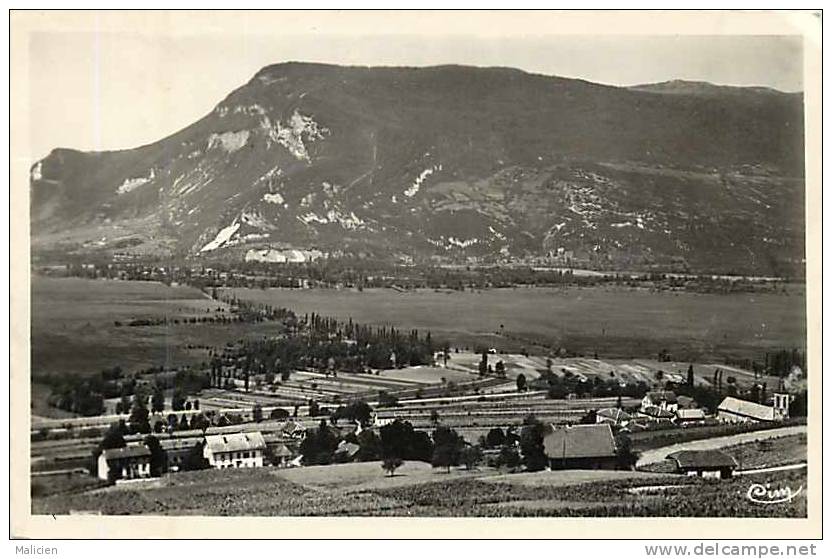 Savoie - Ref  A482- Ruffieux - Vue Generale - Le Grand Colombier    - Carte Bon Etat - - Ruffieux