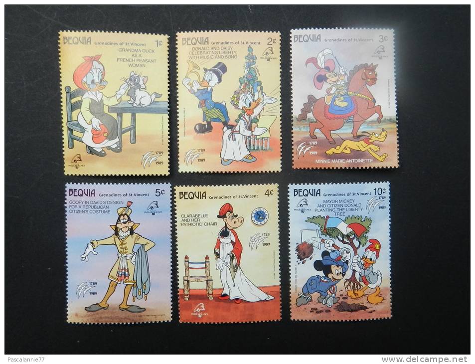 SERIE TIMBRES WALT DISNEY NEUF TTB - Disney