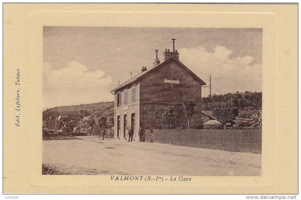 VALMONT : La Gare - - Valmont