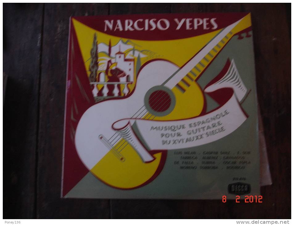 Narciso Yepes,musique Espagnole Pour Guitare ,Decca - Autres - Musique Espagnole