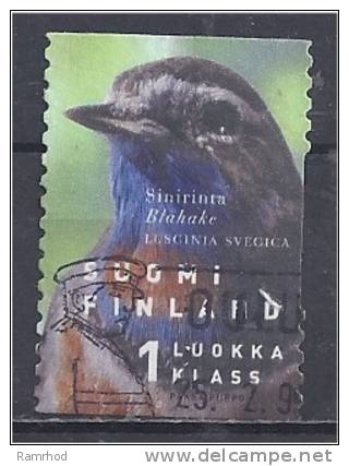 FINLAND 1999 Provincial Birds And Fish - (1st) Bluethroat  FU - Usati