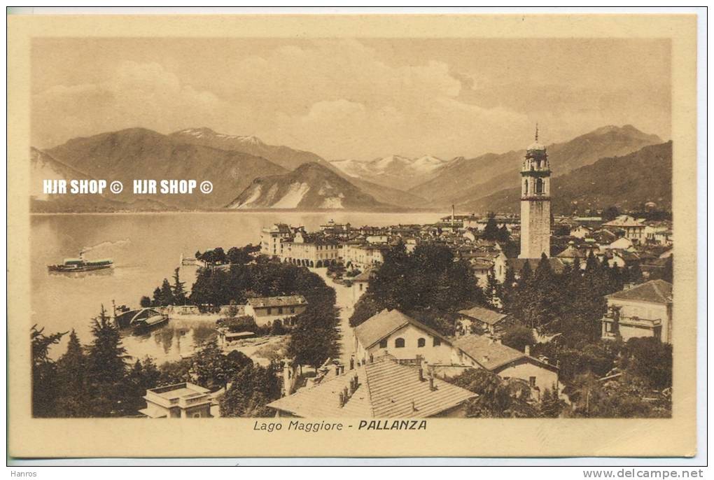 Um 1920/1930 Ansichtskarte  „Verbania-Pallanza Am Lago Maggiore“  Ungebrauchte Karte - Verbania