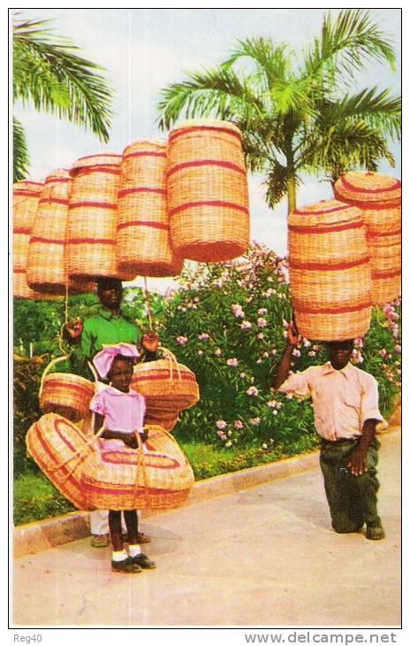 ANTILLES  - BASKET SELLERS   HAITI - Haïti