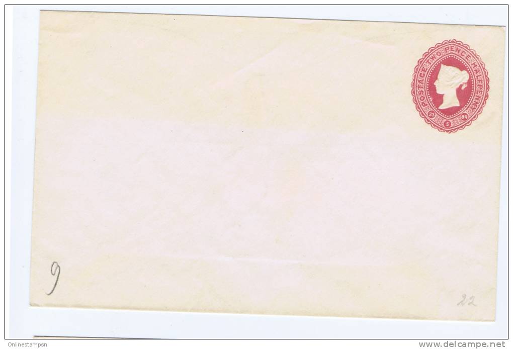 Great Britain: Postel Stationary Cover 2,5 P. Marked 23-5-89 - Postwaardestukken