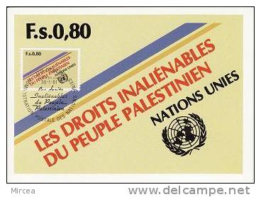 3906 - NU Geneve 1981 - Cartes-maximum