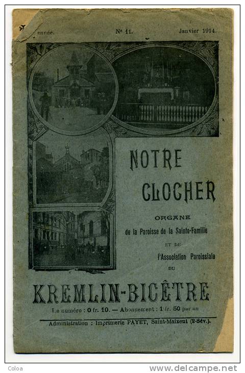 Bulletin Paroissial Du Kremlin Bicêtre 1914 - 1901-1940