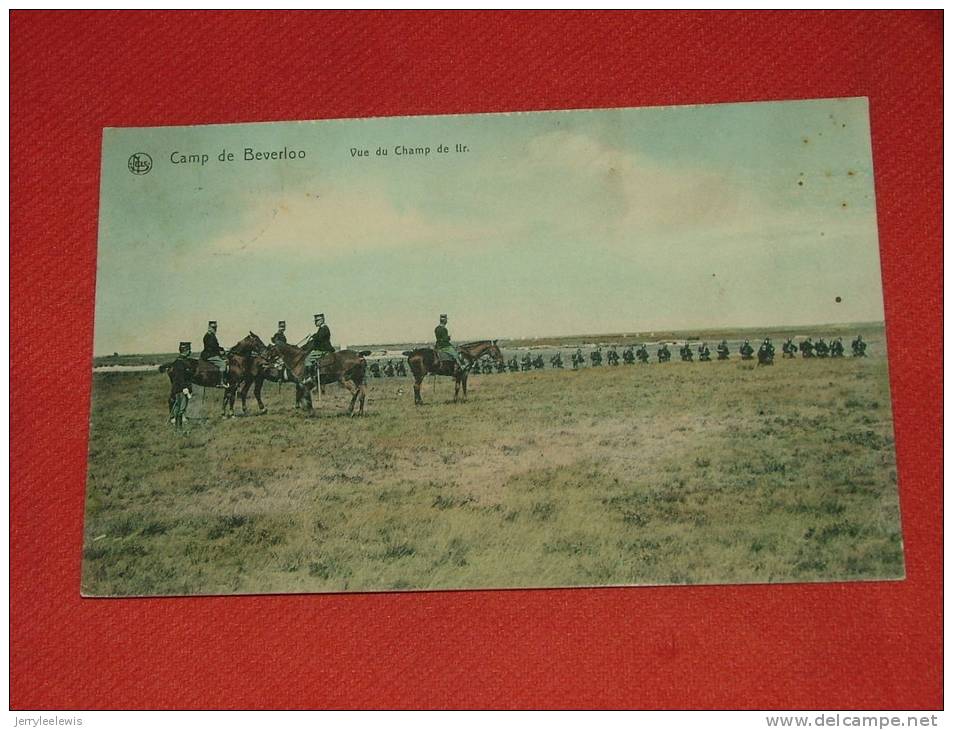 Kamp Van Beverloo - Camp De Beverloo - Vue Du Champ De Tir  -  1911  -( 2 Scans ) - Leopoldsburg (Beverloo Camp)