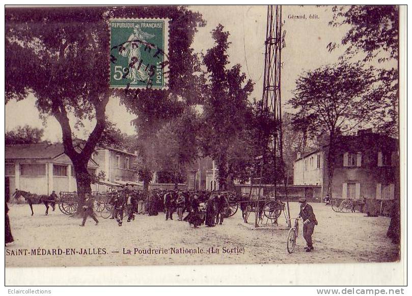 St Médard En Jalles               La Poudrerie   Sortie Du Personnel - Other & Unclassified