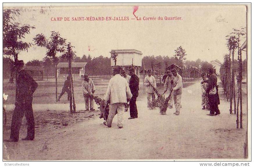 St Médard En Jalles               Militaires  Corvée De Quartier - Other & Unclassified