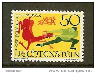 LIECHTENSTEIN 1969 MNH Stamp(s) Fairy Tales 519 (1 Value Only) - Unused Stamps