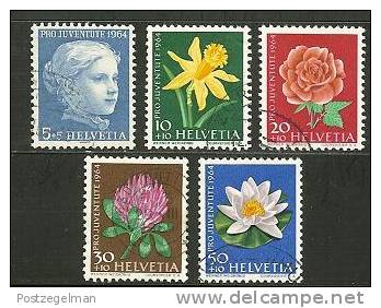 SWITZERLAND 1964 Used Stamp(s) Pro Juventute 803-807 #3753 - Used Stamps