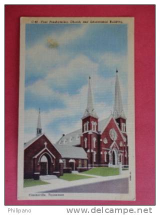 Tennessee > Clarksville    First Presbyterian Church - ---     ---- ------ref 416 - Clarksville