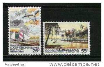 COCOS ISLANDS 1979 MNH Stamp(s) Christmas 48-49 - Christmas