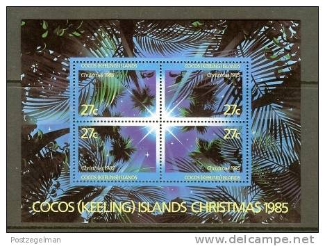 COCOS ISLANDS 1985 MNH Block B5 Christmas - Fruits