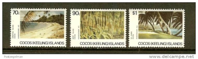 COCOS ISLANDS 1987 MNH Stamp(s) Landscapes 170-172 - Cocoseilanden