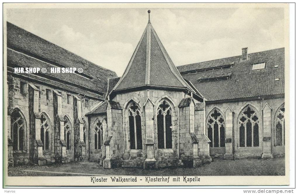 Um 1920/1930 Ansichtskarte,  „Kloster Walkenried“  Ungebrauchte Karte - Osterode