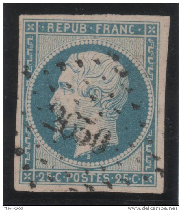 Louis-Napoléon N° 10 Avec Oblitération Losange Centrale 2650  TTB - 1852 Louis-Napoléon