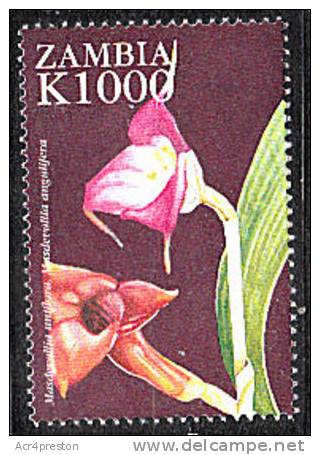 Zm9934 ZAMBIA 1999, Orchids, Flowers (Masdavallia),  MNH (flowers) - Zambie (1965-...)