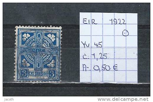 Eire 1922 - Yv. 45 Fil. Se Gest./obl./used - Gebraucht