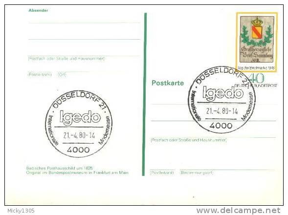 Germany - Bildpostkarte Mit Sonderstempel / Postcard Special Cancellation (z316) - Cartes Postales - Oblitérées