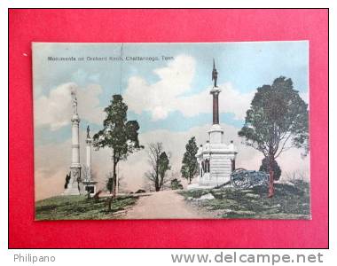 - Tennessee > Chattanooga Monuments On Orchard Knob  Hand Colored   Ca 1910====== ======= =====        =ref 417 - Chattanooga