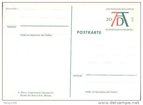 Germany - Bildpostkarte Ungebraucht / Postcard Mint (z319) - Postkarten - Ungebraucht
