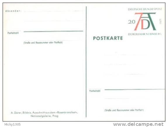 Germany - Bildpostkarte Ungebraucht / Postcard Mint (z320) - Postcards - Mint