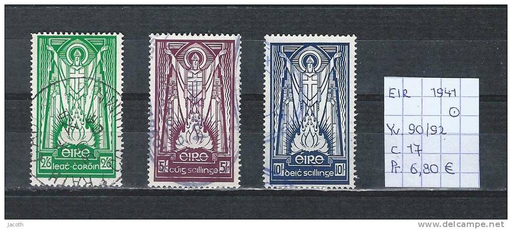 Eire 1941 - Yv. 90/92 Fil. E Gest./obl./used - Used Stamps