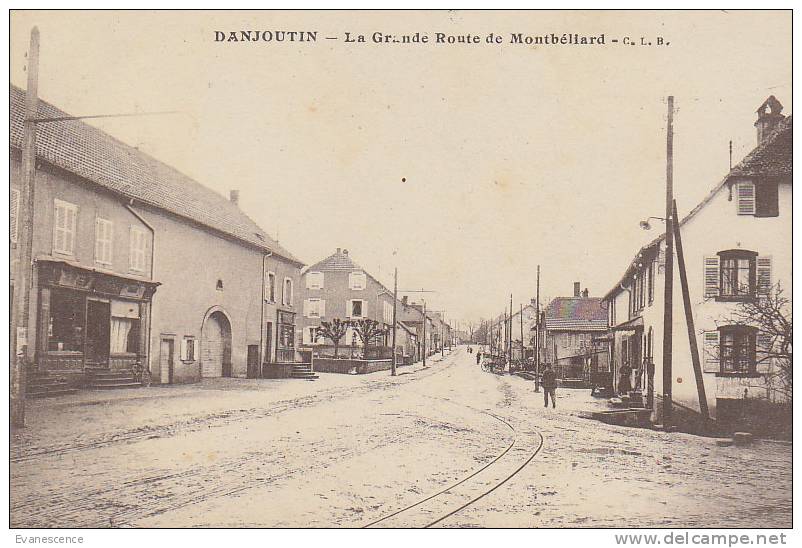 90 DANJOUTIN /  GRANDE ROUTE DE MONTBELIARD   /////     REF22334 - Danjoutin