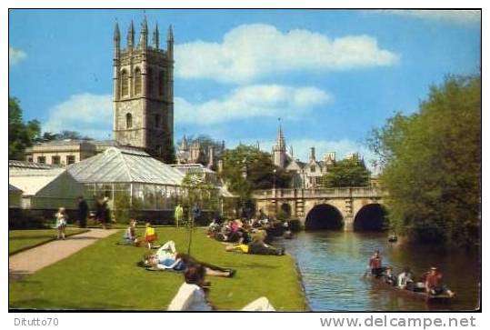 Oxford - Magdalen Bridge - Viaggiata - Formato Piccolo - Oxford