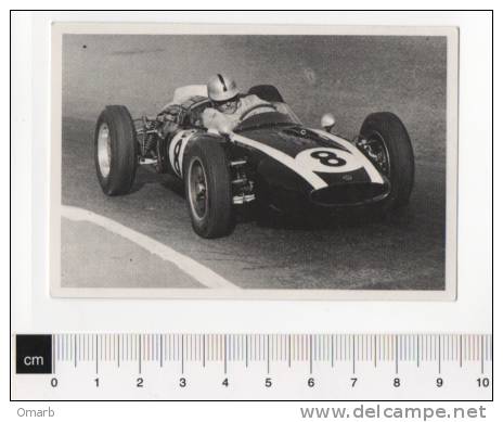 Ade033 Adesivo, Stickers, Autocollant | Auto, Car, Voiture Formula1, F1 | J.Brabham - Cooper - Car Racing - F1