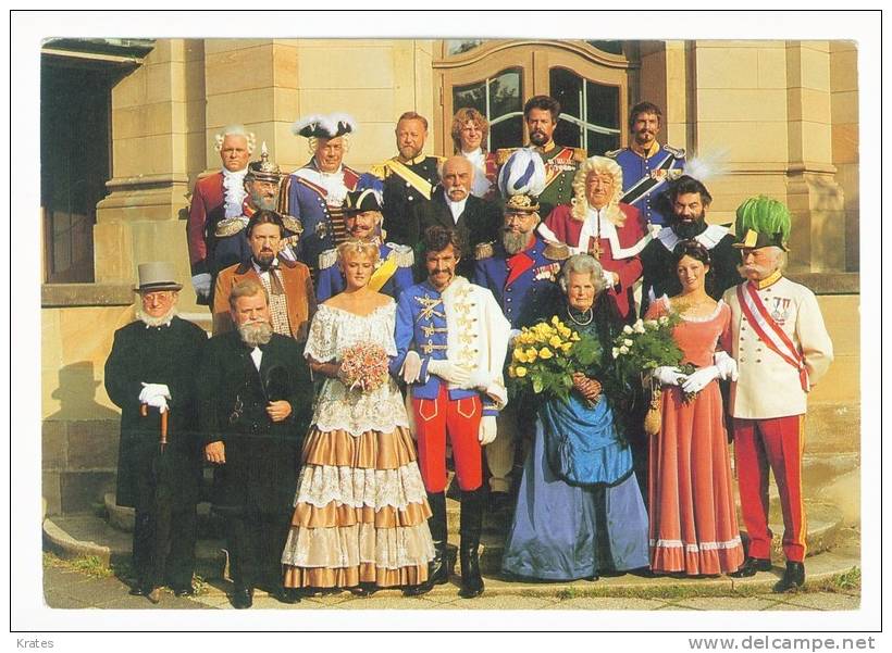 Postcard - Historische Personlichkeiten Rakoczyfest Bad Kissingen, Signatures    (V 8387) - Bad Kissingen