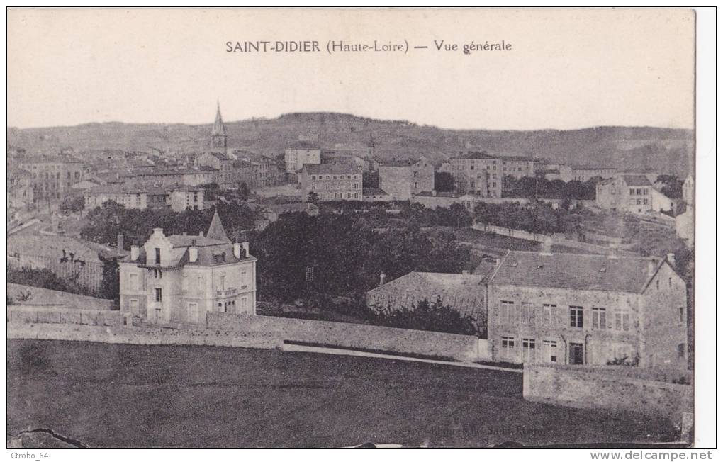 CPA SAINT-DIDIER 43 - Vue Générale - Saint Didier En Velay