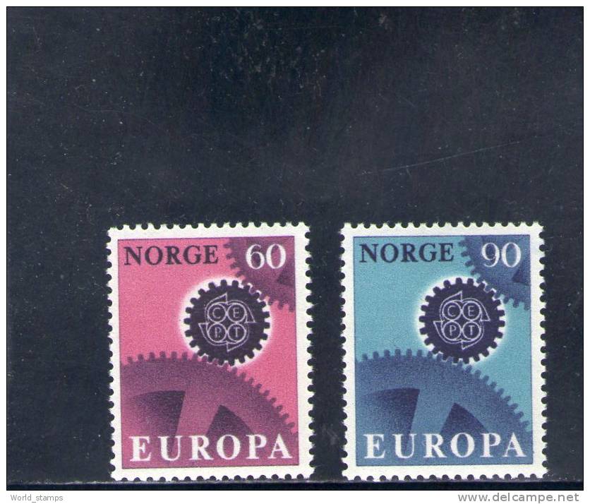 NORVEGIA 1967 ** - Unused Stamps